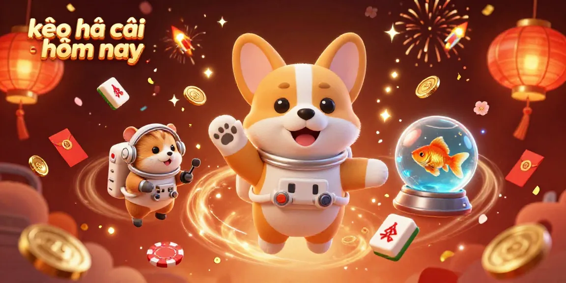 Experience kèo nhà cái hôm nay with a cartoon space casino scene filled with vibrant gambling elements.